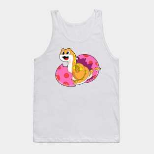 Snake with Egg Tank Top